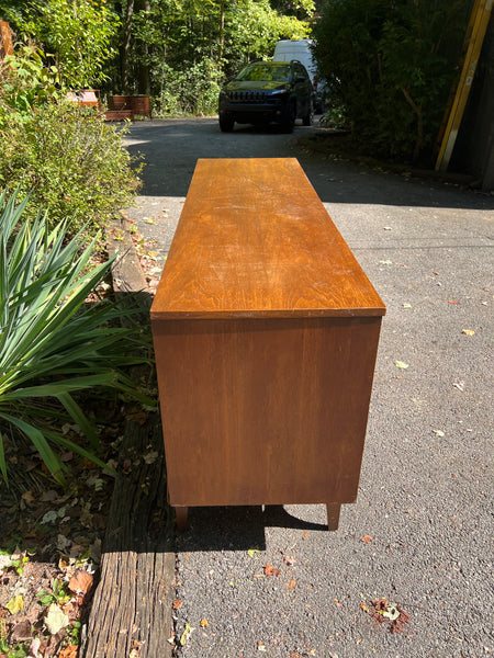 Broyhill Brasilia Lowboy Dresser with Mirrors