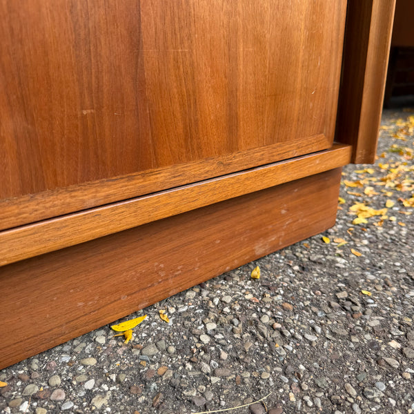 Merton Gershun for Dillingham Esprit Walnut Record Storage Bench