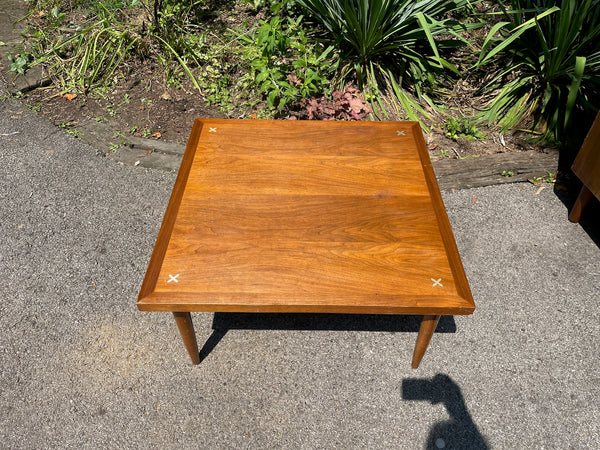Square MCM coffee table by American of Martinsville