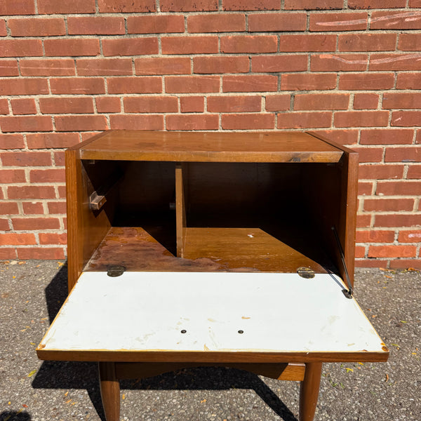 Merton Gershun for American of Martinsville Dania Walnut Nightstand