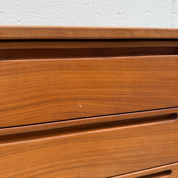 Swedish Nils Jonsson for HJN Møbler Teak Highboy Dresser