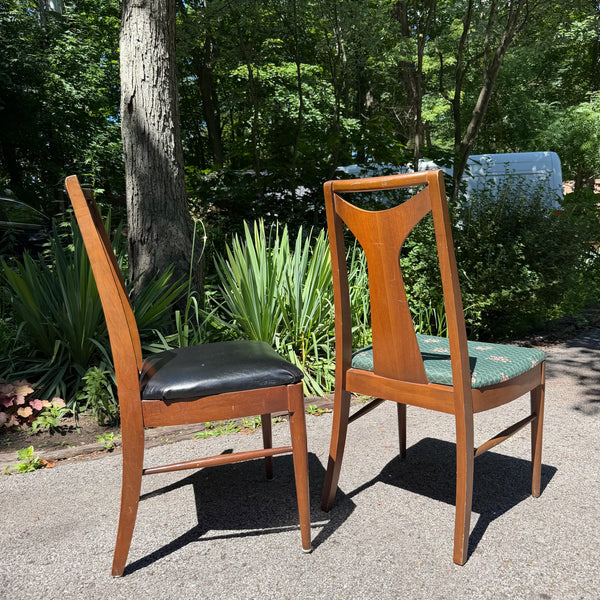 Set of 10 Kent Coffey Perspecta Mid Century Modern Dining Chairs