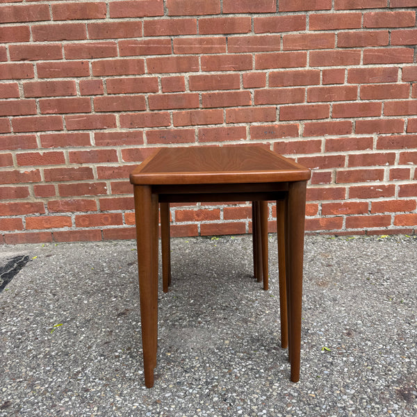 Swedish Modern Teak Nesting Side Tables