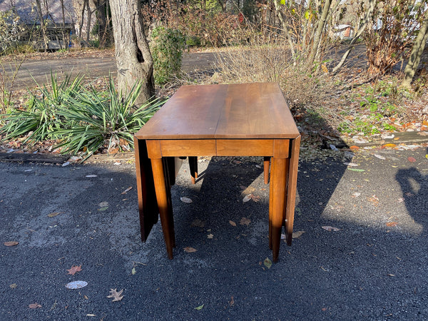 Large MCM dropleaf dining table