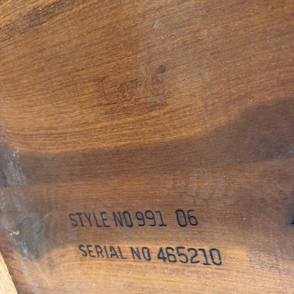 Lane “Accent” Mid Century Modern Walnut Side Table
