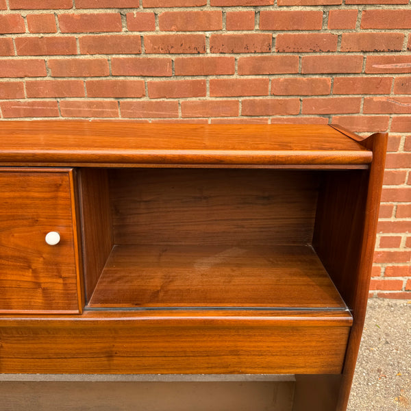 Kipp Stewart for Drexel “Declaration” Full Size Walnut Headboard