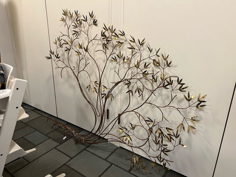 Tree Branch Wall Sculpture by Curtis Jere