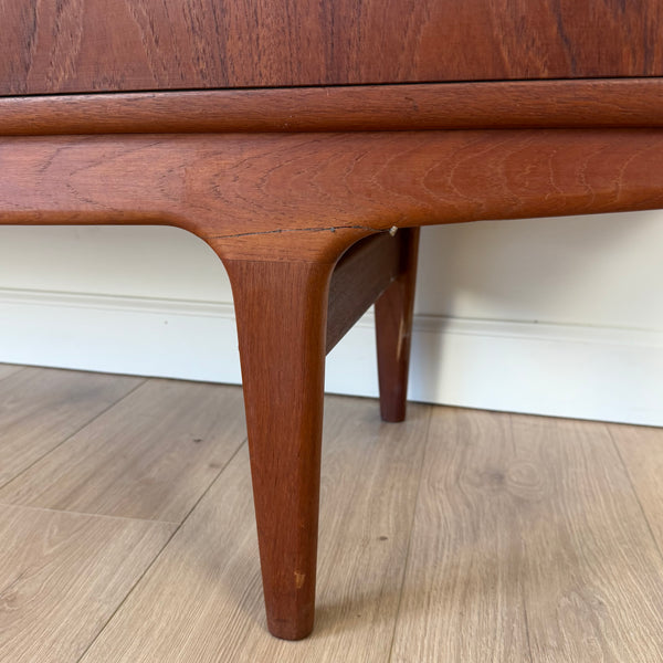 1960s Henning Jorgensen Style Teak Danish Modern Highboard