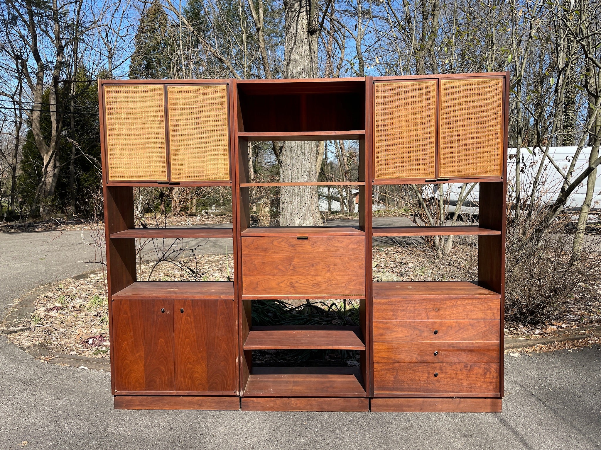 Vintage Bookshelf / Room Divider