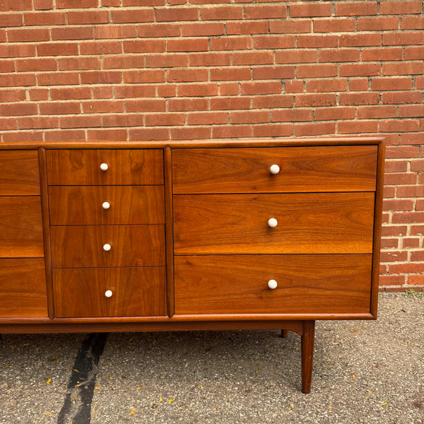 Drexel “Declaration” Walnut Bedroom Set by Kipp Stewart