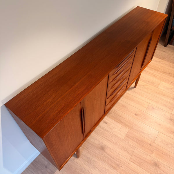 MCM Danish Modern Teak Highboard