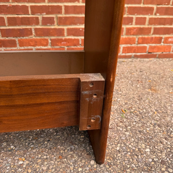 Kipp Stewart for Drexel “Declaration” Full Size Walnut Headboard