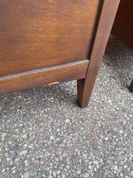 Pair of Broyhill “Emphasis” Walnut End Tables Nightstands