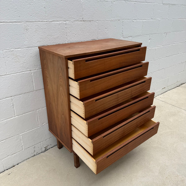 Swedish Nils Jonsson for HJN Møbler Teak Highboy Dresser