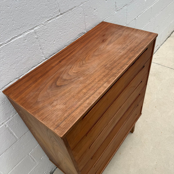 Swedish Nils Jonsson for HJN Møbler Teak Highboy Dresser