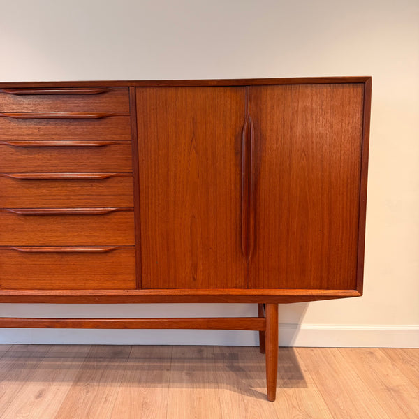 MCM Danish Modern Teak Highboard