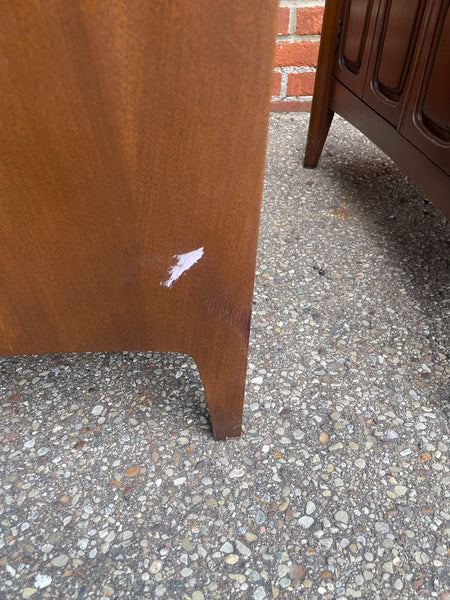Pair of Broyhill “Emphasis” Walnut End Tables Nightstands