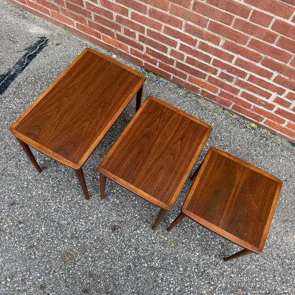 Swedish Modern Teak Nesting Side Tables