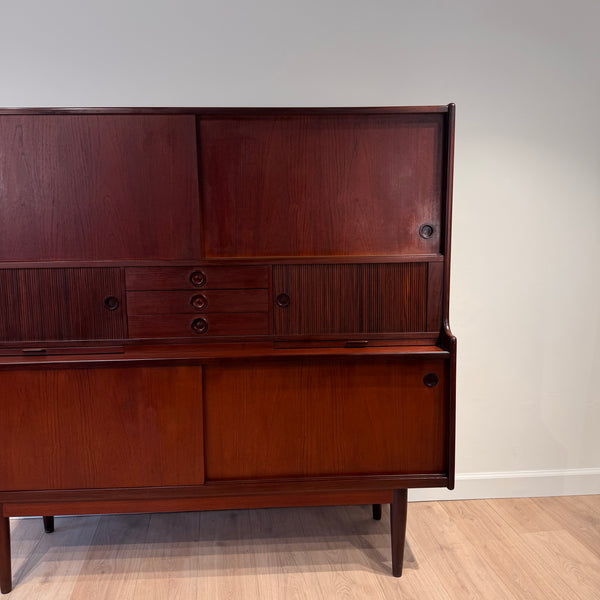 MCM Teak Hutch / Dry Bar