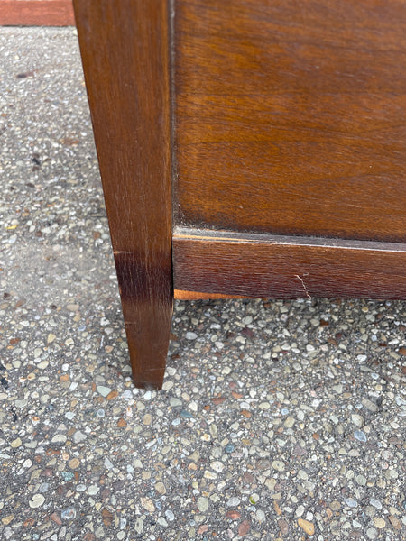 Pair of Broyhill “Emphasis” Walnut End Tables Nightstands