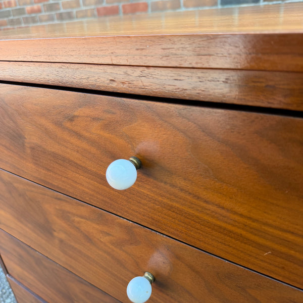 Kipp Stewart & Stewart MacDougall for Drexel Declaration Petite Walnut Credenza | Sideboard