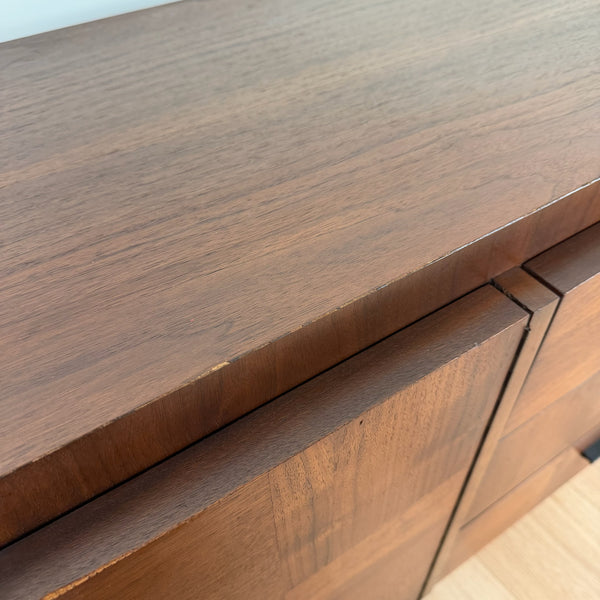 Vintage Brutalist Credenza