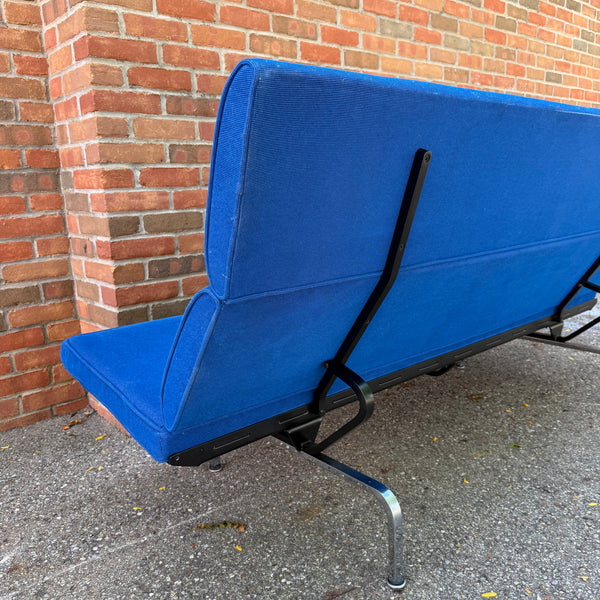 Herman Miller Eames Compact Sofa in Cobalt Blue, 2006