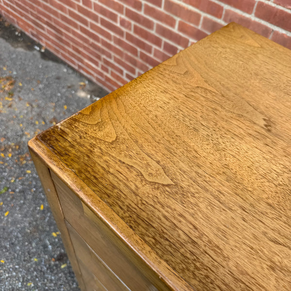 Mid-Century Modern Walnut 5-Drawer Chest