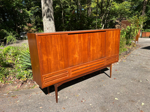 Vintage Johannes Andersen Danish Teak Highboard