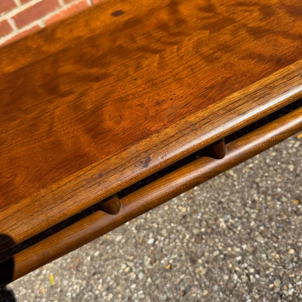 André Bus for Lane Acclaim Walnut Mid-Century Modern Coffee Table