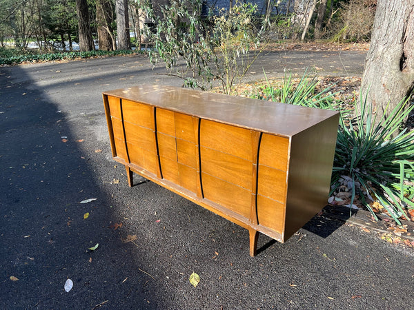 MCM dresser with mirror