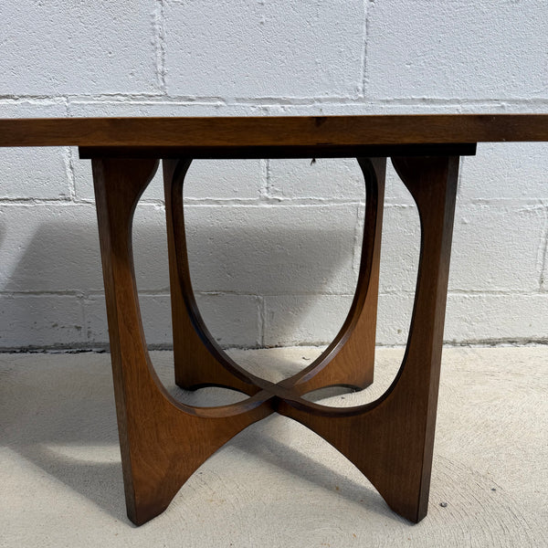 Pair of Broyhill Brasilia Walnut End Tables