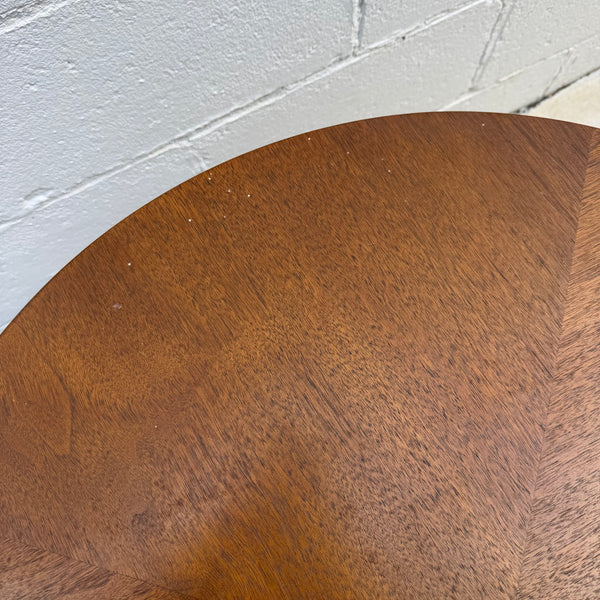 Broyhill Brasilia Round Walnut End Table