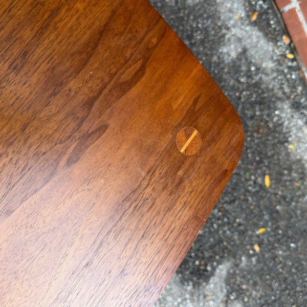 Lane “Accent” Mid Century Modern Walnut Side Table