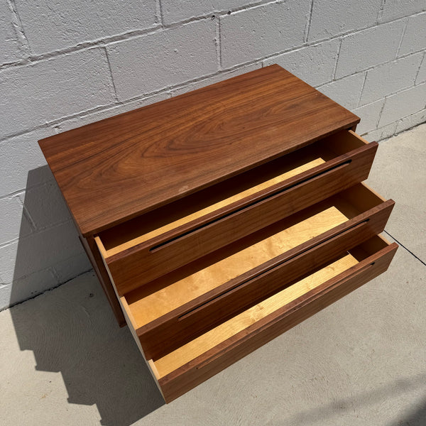 Swedish Nils Jonsson Teak 3-Drawer Chest for HJN Møbler