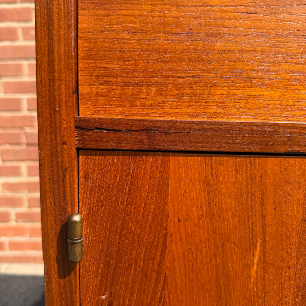 Danish Modern Teak Drop-Down “Varié” Bar by Arne Wahl-Iversen for IKEA