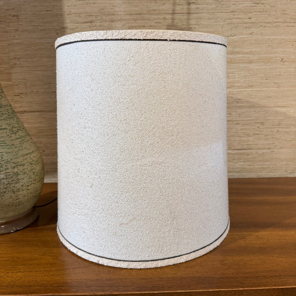 Vintage Mid-Century Modern Textured Glazed Ceramic Table Lamp