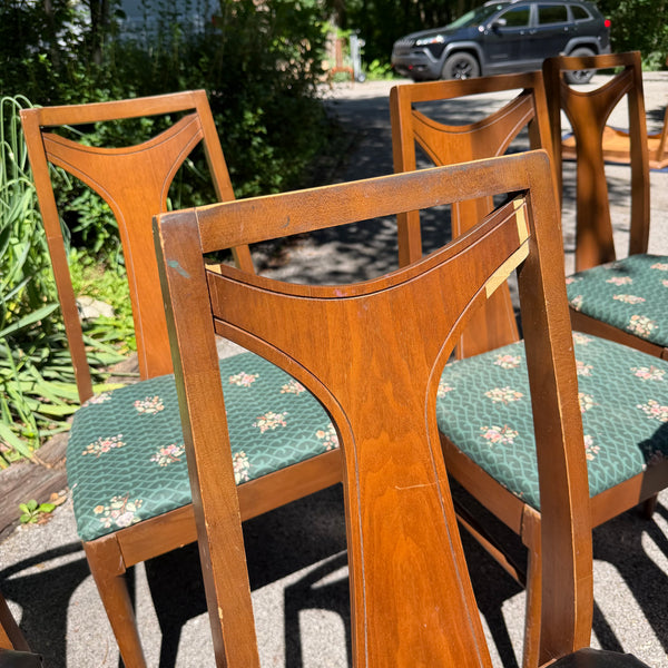 Set of 10 Kent Coffey Perspecta Mid Century Modern Dining Chairs