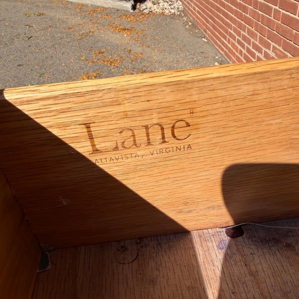 Andre Bus for Lane Acclaim Mid-Century Modern Walnut 5-Drawer Highboy Dresser