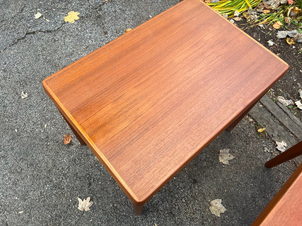 Pair of Vintage Danish Teak Side Tables
