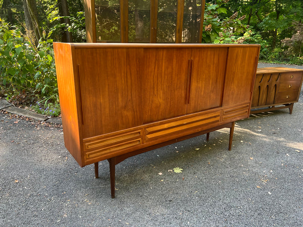 Vintage Johannes Andersen Danish Teak Highboard
