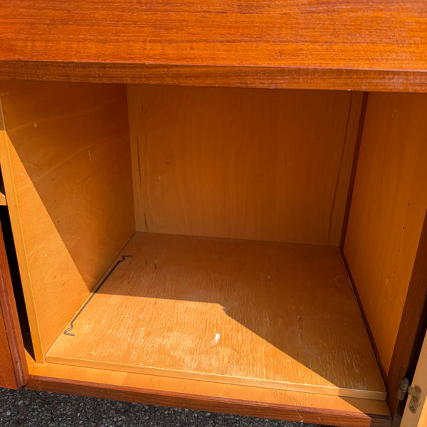 Danish Modern Teak Drop-Down “Varié” Bar by Arne Wahl-Iversen for IKEA