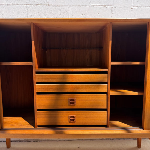 Teak Danish Modern Sideboard by Omann Jun