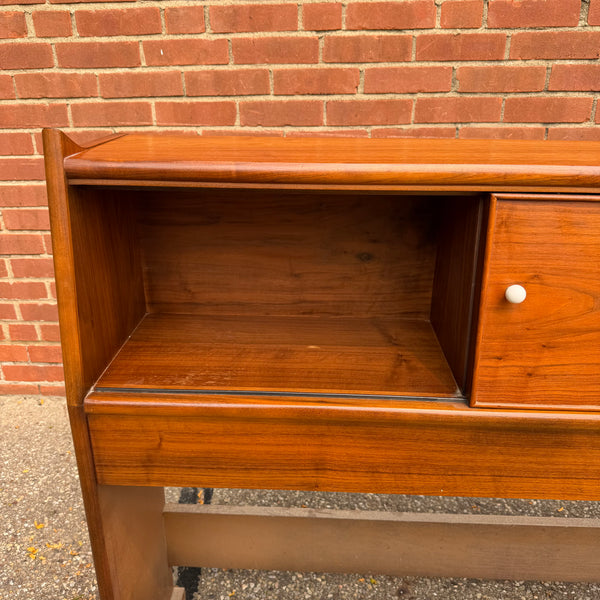 Kipp Stewart for Drexel “Declaration” Full Size Walnut Headboard