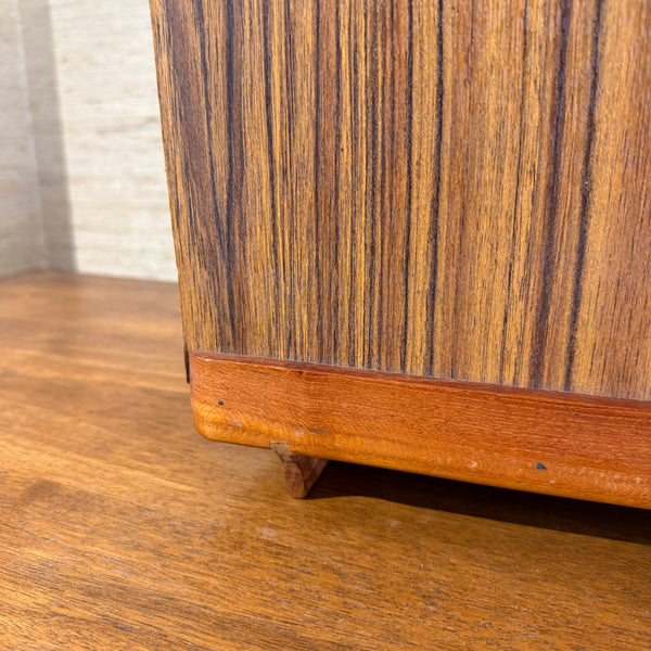 1960s Ernest Sohn for Siamese Teak and Rosewood Magazine Holder
