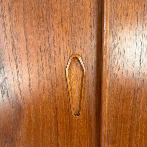 1960s Henning Jorgensen Style Teak Danish Modern Highboard