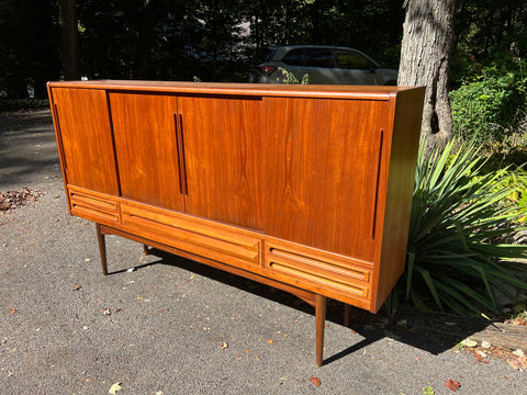 Vintage Johannes Andersen Danish Teak Highboard