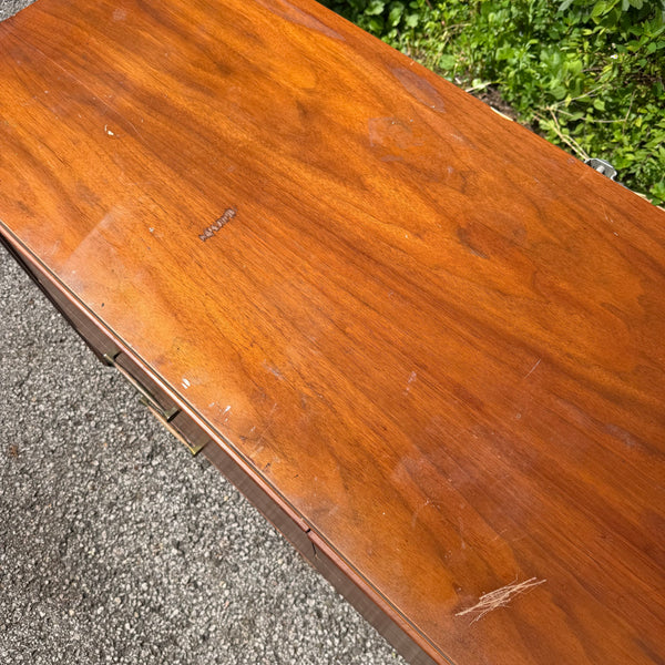 Kent Coffey Perspecta Mid-Century Walnut & Rosewood Six-Drawer Dresser