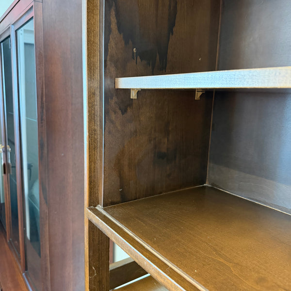 Vintage Mid-Century Modern Modular Freestanding Wall Unit with Desk & Drawers