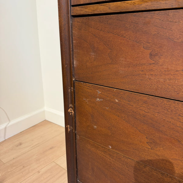 Broyhill Saga Magna Mid-Century Modern Walnut Dresser